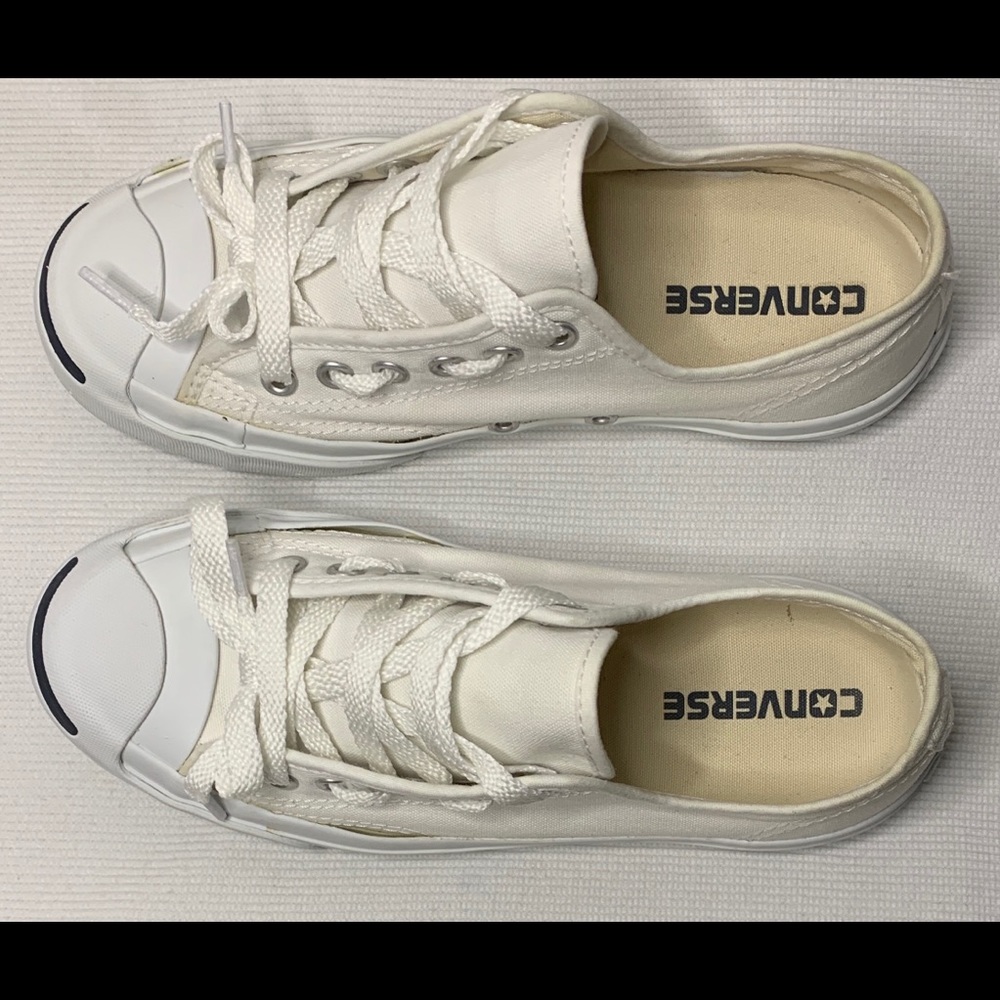 size 5M/6.5W white converse jack purcell low top - Picture 4 of 6